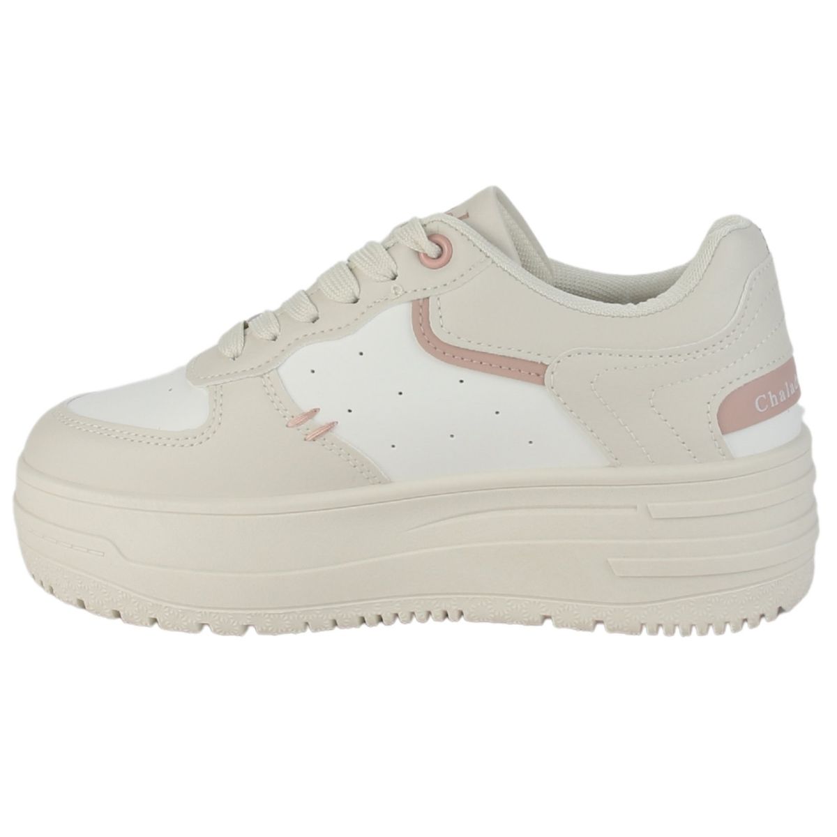 CHALADA - Zapatilla Mujer Beige Urbano Chalada Mitsu-3