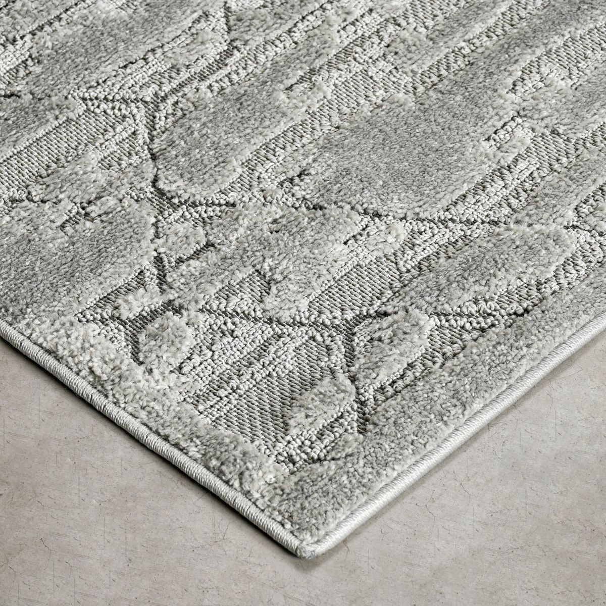 ELEMENTS & CO - Alfombra  Out-In Inca Gris 240x340 cm