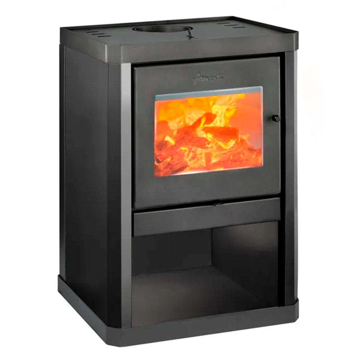 AMESTI - Estufa a leña Classic 400 gris Amesti