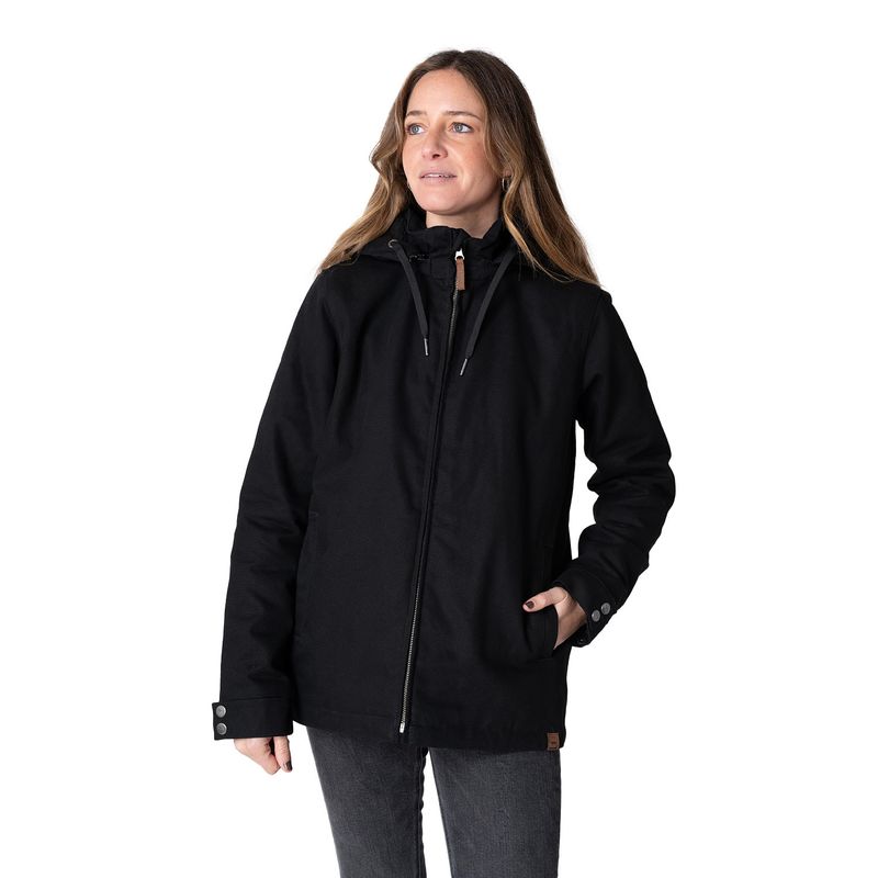 LENGA - Chaqueta Térmica Mujer Algodón Canvas Interior Sherpa Geike Lenga®
