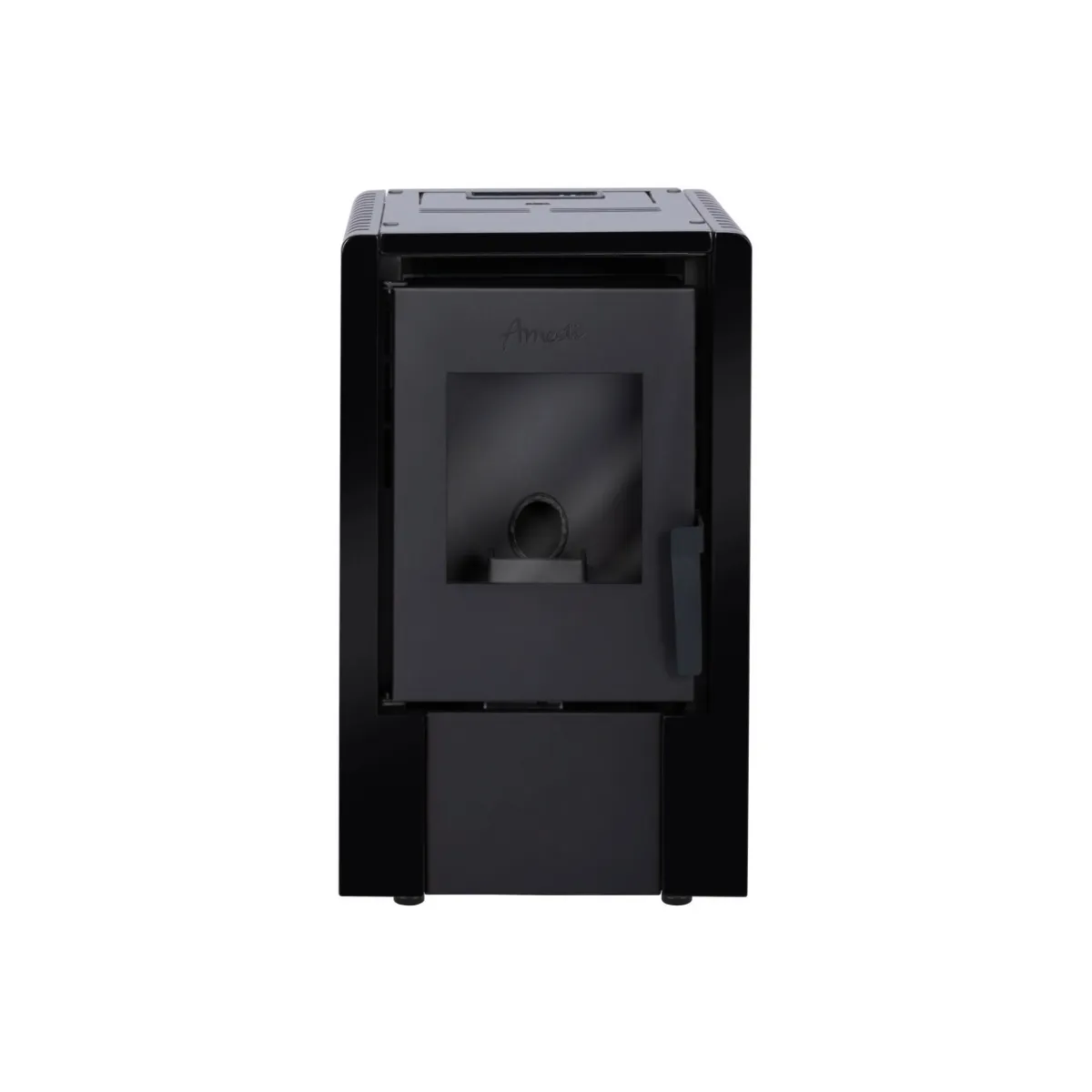 AMESTI - Estufa a pellet Italy 6100 negra satinada Amesti