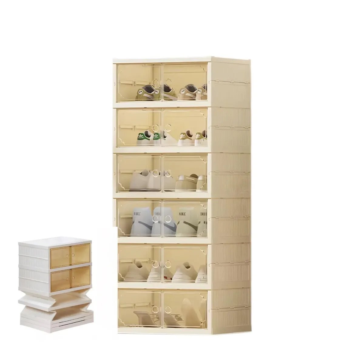 ACTUAL - Zapatero Modular Plegable 12 Compartimentos