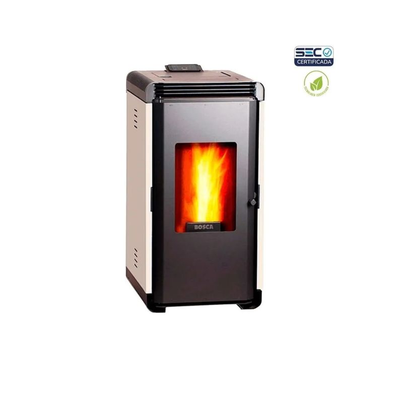 BOSCA - Estufa a pellet Hera crema Bosca
