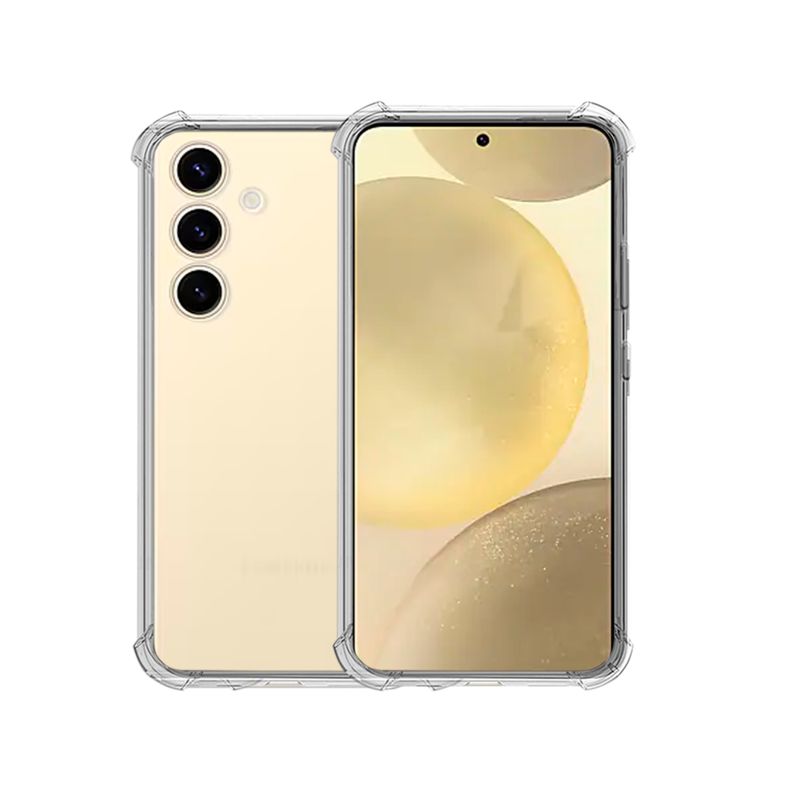 GENERICO - CARCASA TRANSPARENTE PARA CELULAR SAMSUNG S24 ANTIGOLPE