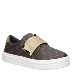 LUZ DA LUA - Zapatilla Casual Mujer Marrón