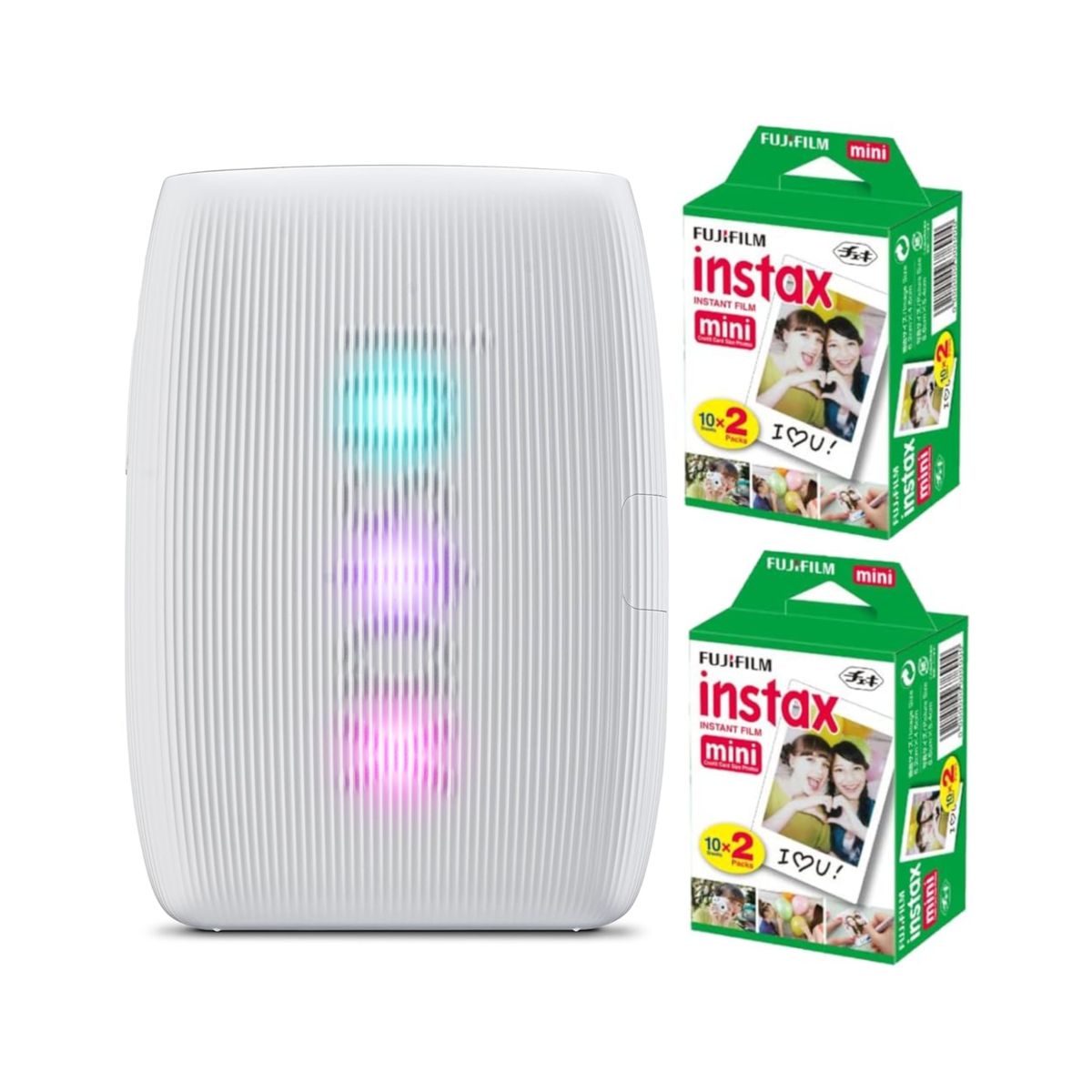 FUJIFILM - Impresora de Fotos Instantánea Fujifilm Instax Mini Link 3 + 40 Film