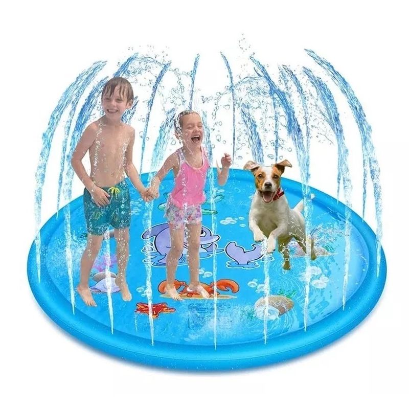 GENERICO - Piscina Inflable Tipo Fuente Para Niños Y Mascotas 170 Cm