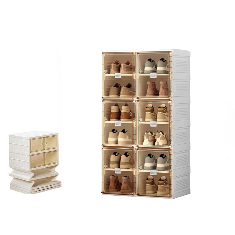ACTUAL - Zapatero Modular Plegable 12 Pares 106x35x44