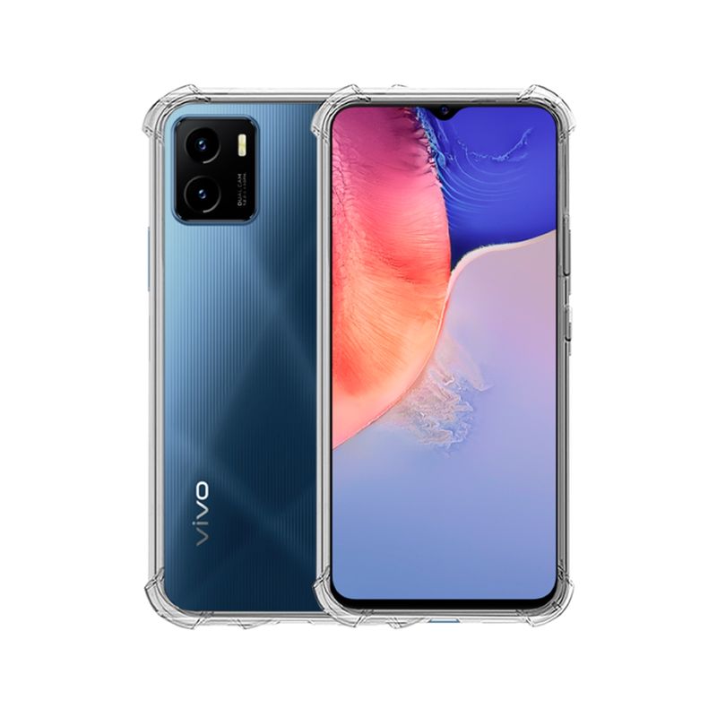 GENERICO - CARCASA TRANSPARENTE ANTIGOLPE PARA CELULAR VIVO Y15S