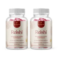 KARUNLIFE - Pack Premium Doble Reishi Hongo - 120 Gomitas Karun Life