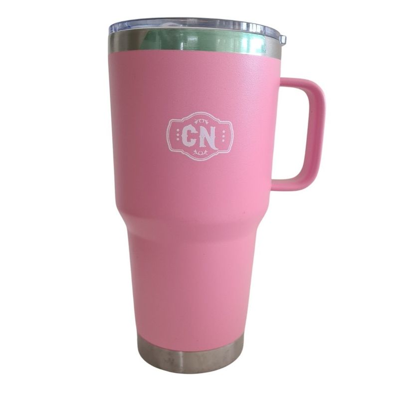 COSAS NUESTRAS - Vaso De Acero Inoxidable rosa Con Aislamiento De 880 Ml