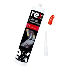 GENERICO - SILICONA ALTA TEMPERATURA REX CAJA 12 UND.