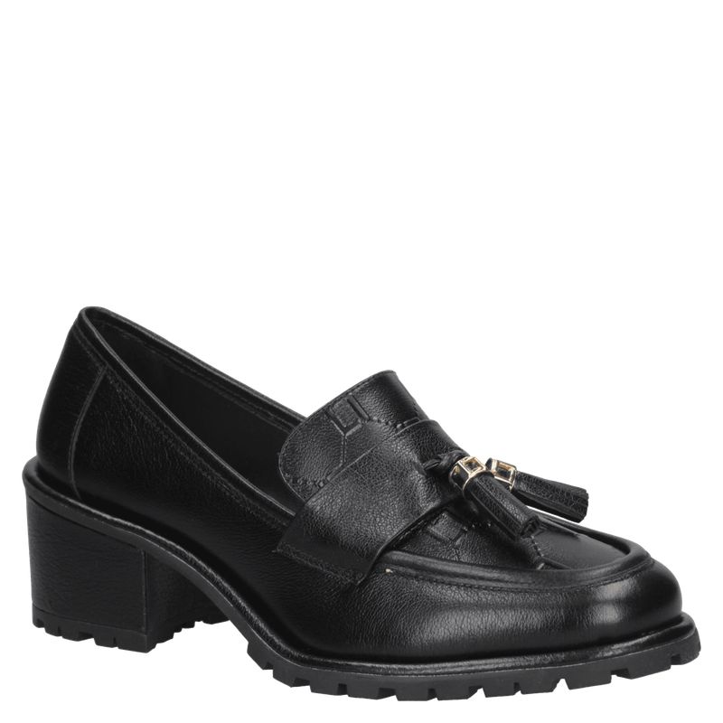 LUZ DA LUA - Mocasin Casual Mujer Negro Luz Da Lua