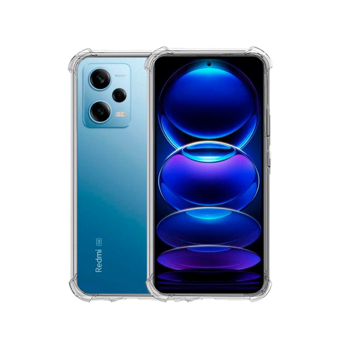 GENERICO - CARCASA TRANSPARENTE PARA CELULAR XIAOMI REDMI NOTE 12 PRO 5G