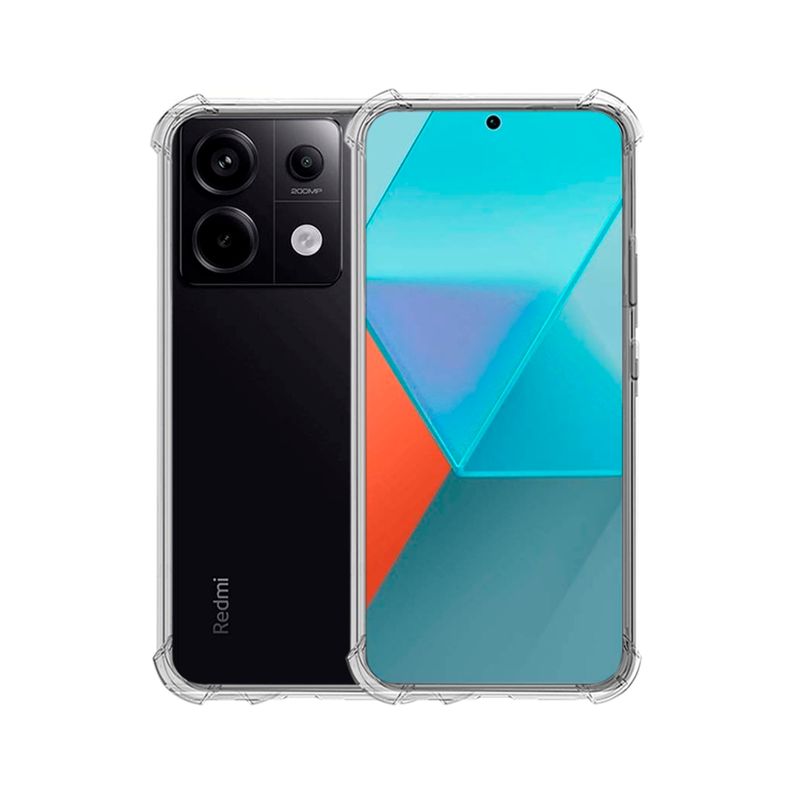 GENERICO - CARCASA TRANSPARENTE PARA CELULAR XIAOMI REDMI NOTE 13 PRO 5G