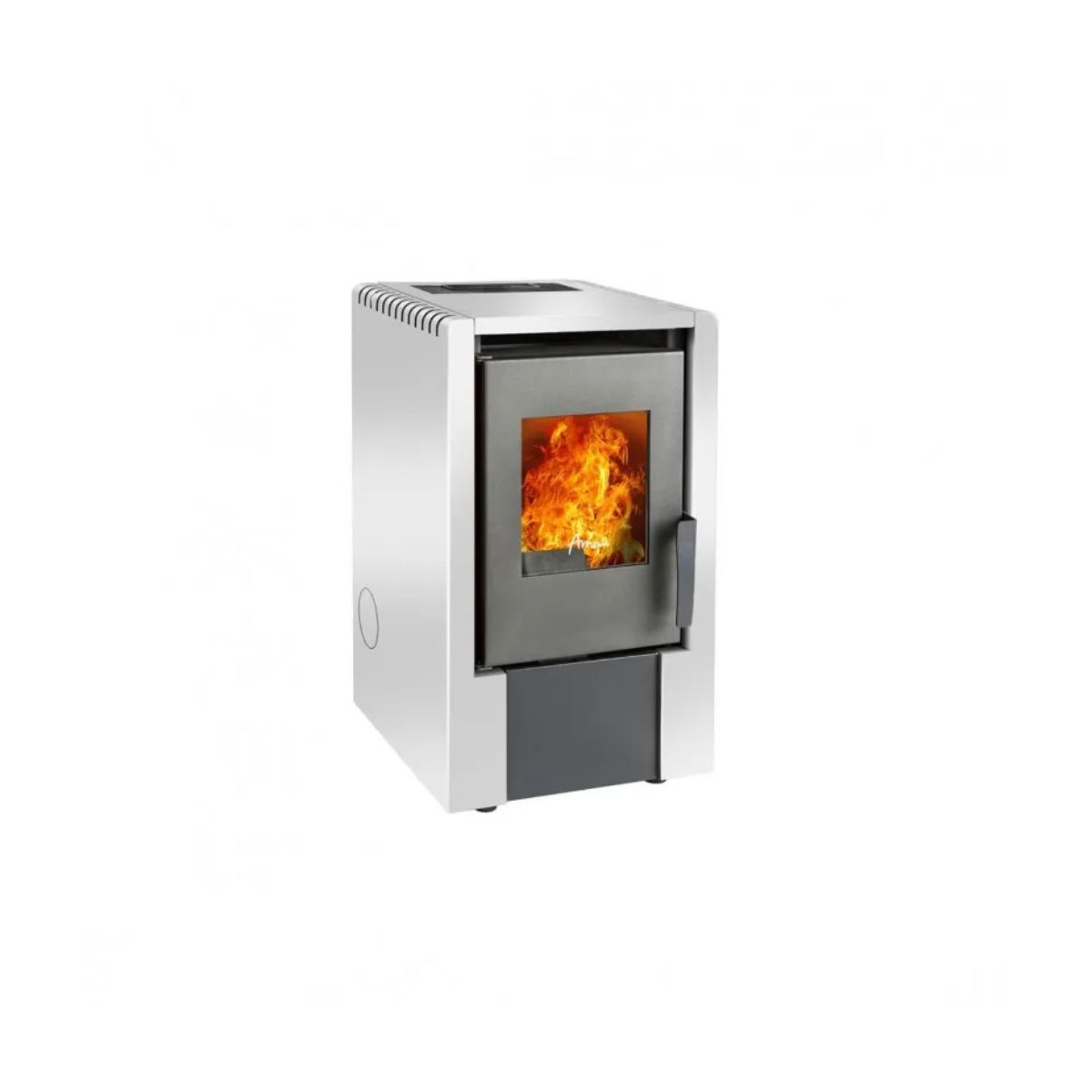 AMESTI - Estufa a pellet Italia 6100 Blanca Amesti