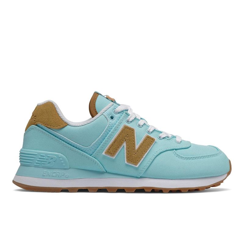 NEW BALANCE - Zapatillas Urbanas Mujer New Balance 574 Celeste