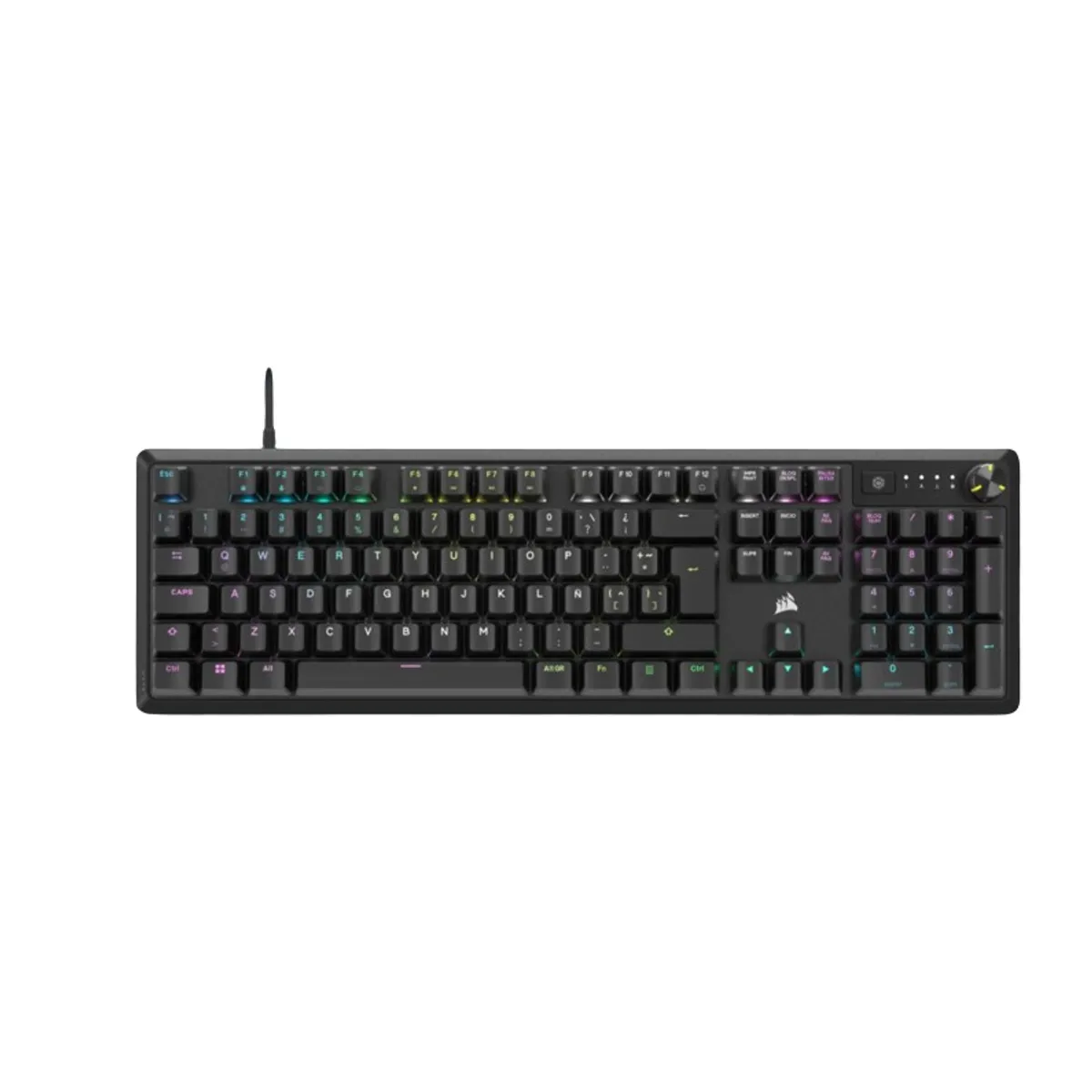 CORSAIR - Teclado Gamer - Corsair K70 CORE RGB - Mecánico - USB