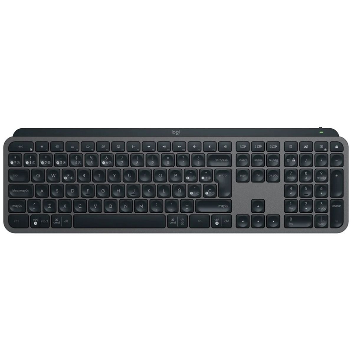 LOGITECH - Teclado Gamer - Logitech MX Keys S - Illuminated Keyboard - Bluetooth