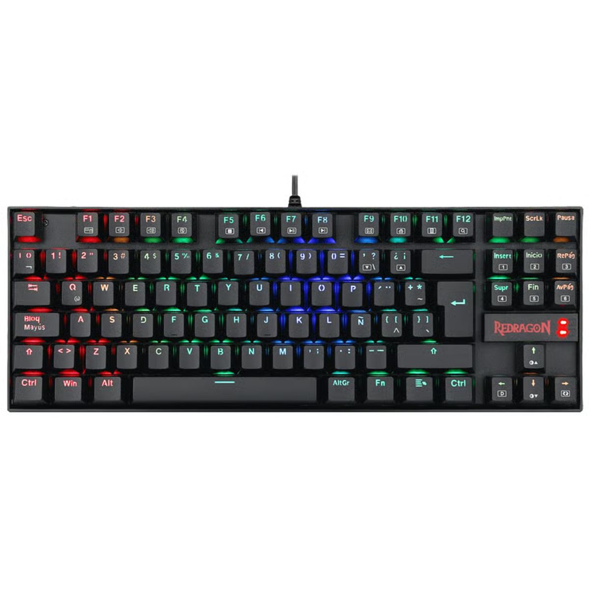 REDRAGON - Teclado Gamer - Redragon - Kumara K552 RGB Switch Red - Español