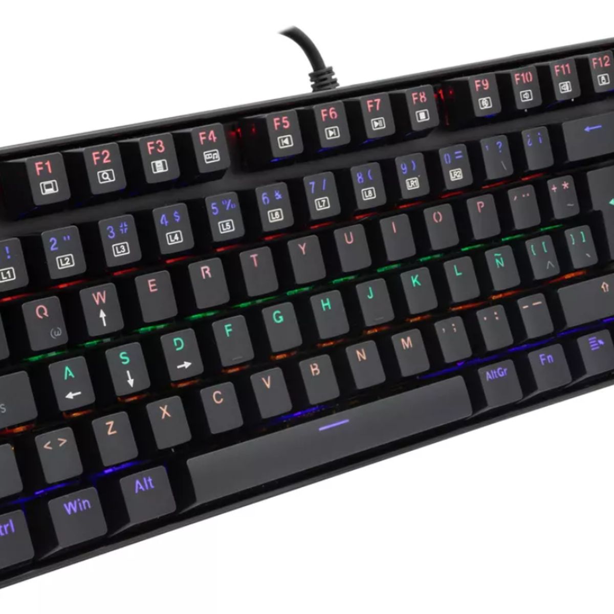 REDRAGON - Teclado Gamer - Redragon - Kumara K552 RGB Switch Red - Español