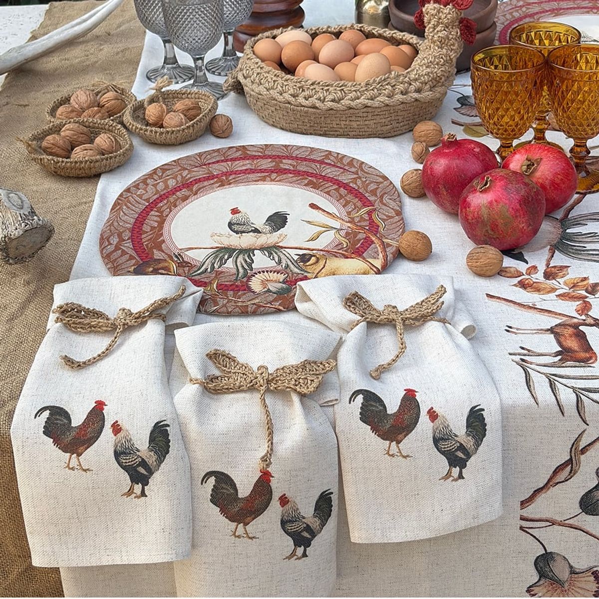 TUYO PRINT - Set 4 Servilletas Ranco - Tuyo Print