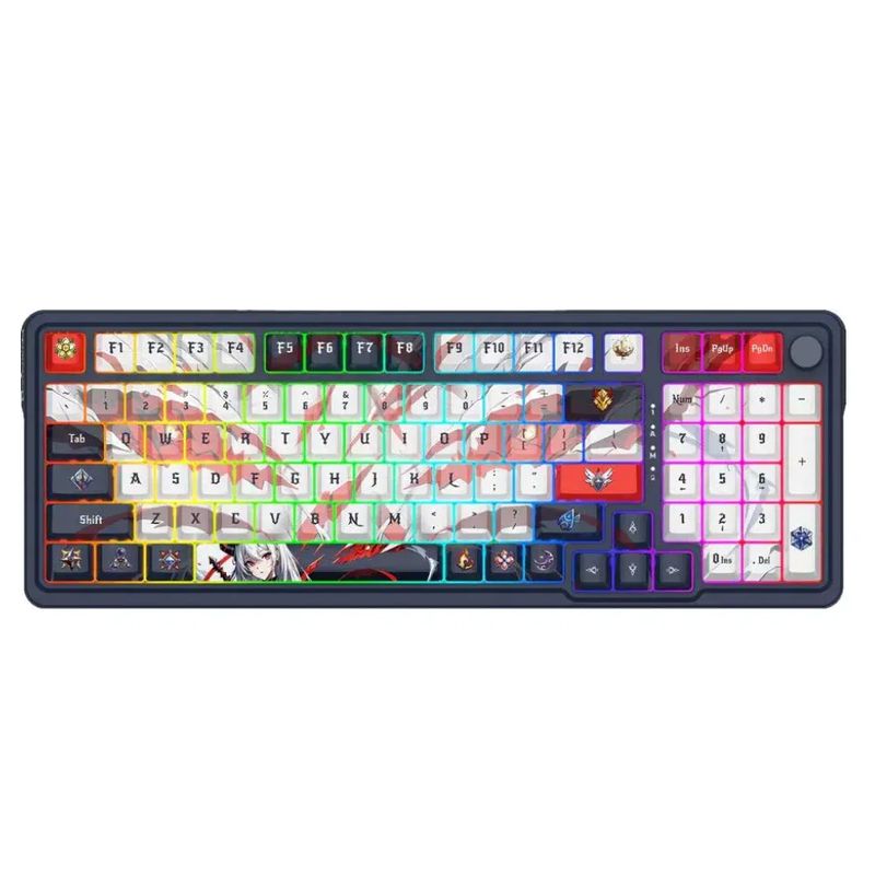REDRAGON - Teclado Gamer - Redragon EISA - Switch RED - 96% - RGB Chroma