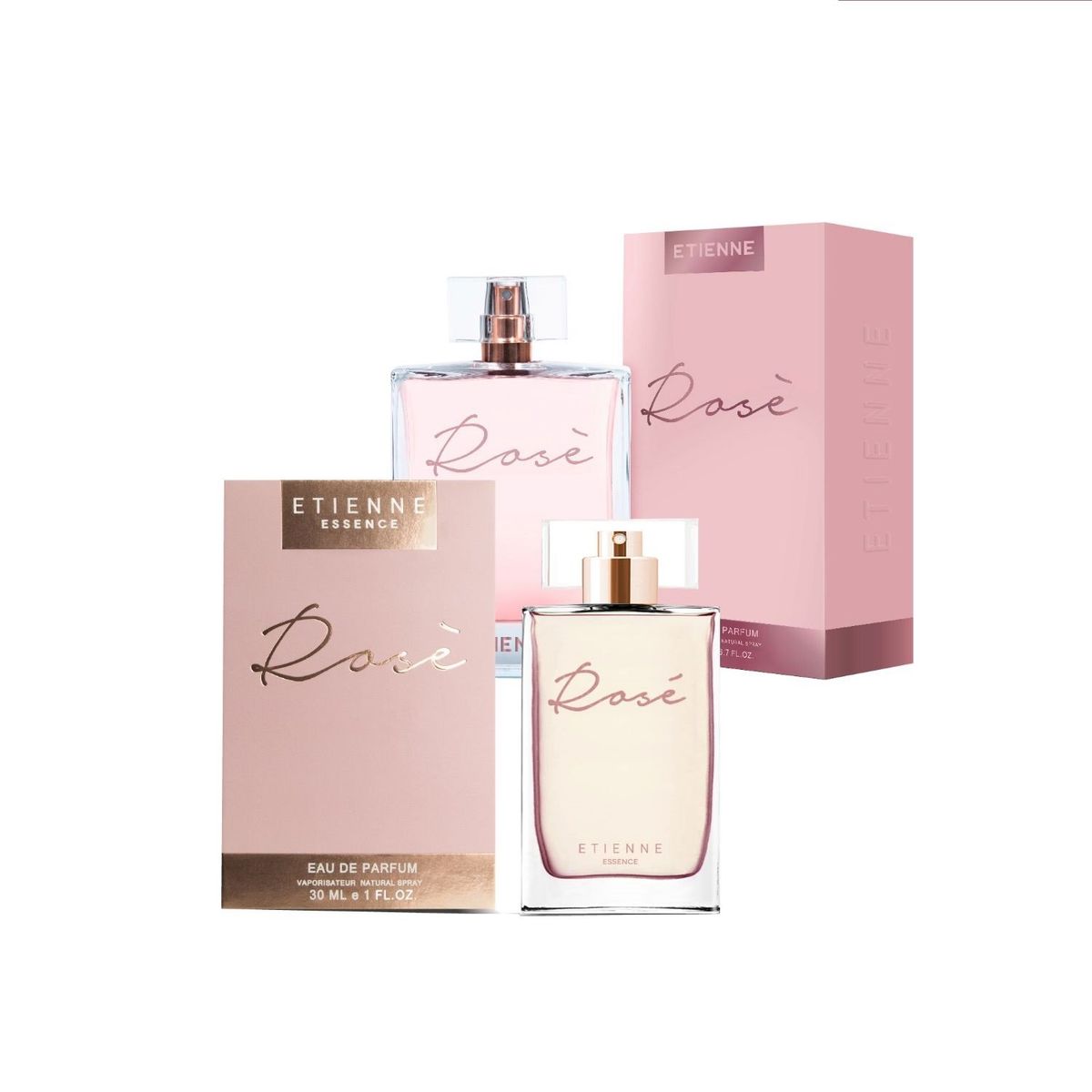 ETIENNE - Set Etienne Rose 200ml + 30 ml