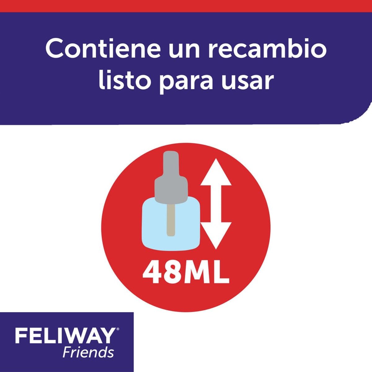 FELIWAY - Feliway Friends Repuesto 48ml Para Difusor 30 Días