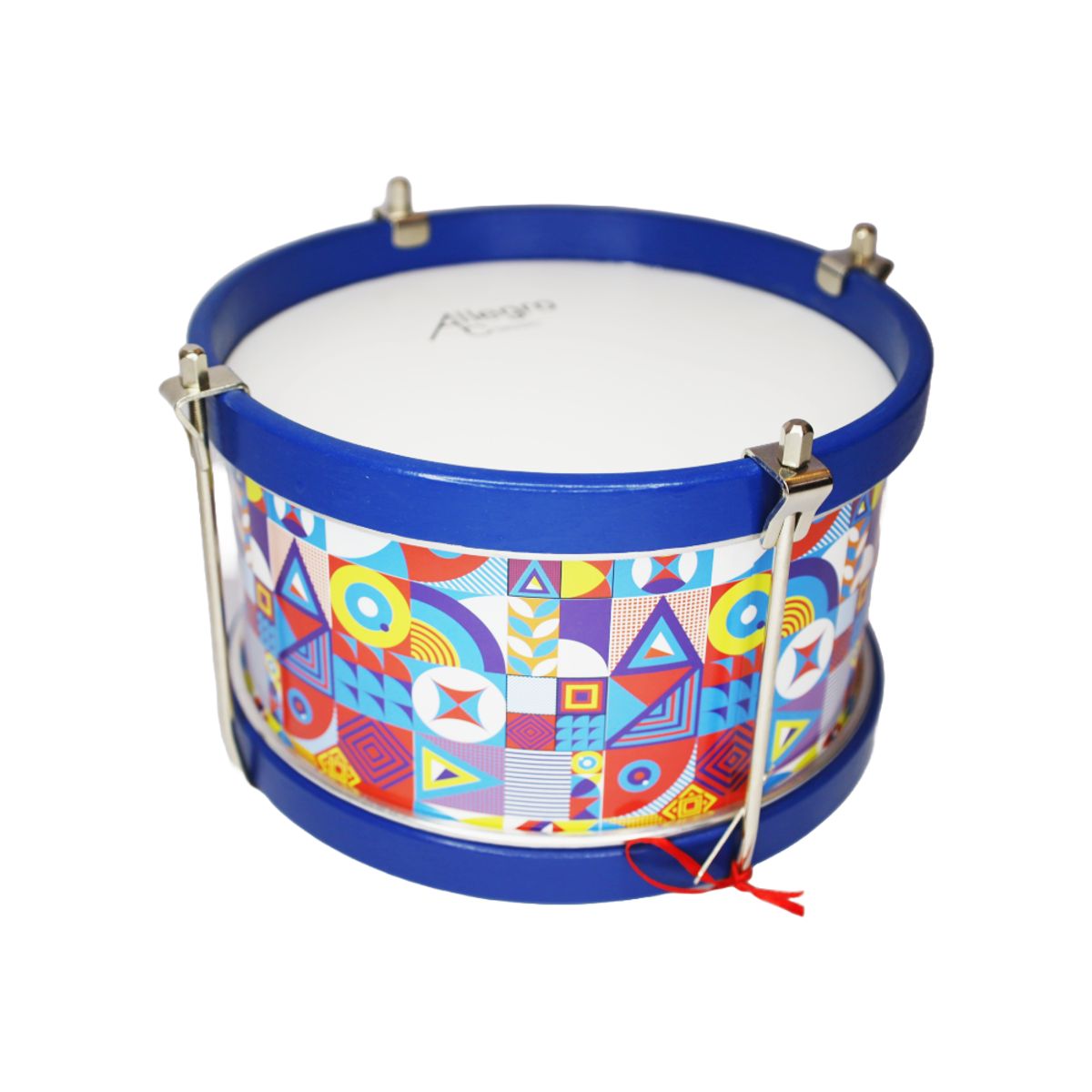 ALLEGRO - Tamborín Para Niños 8'' Diseño Geométrico ALL-TK-B Allegro