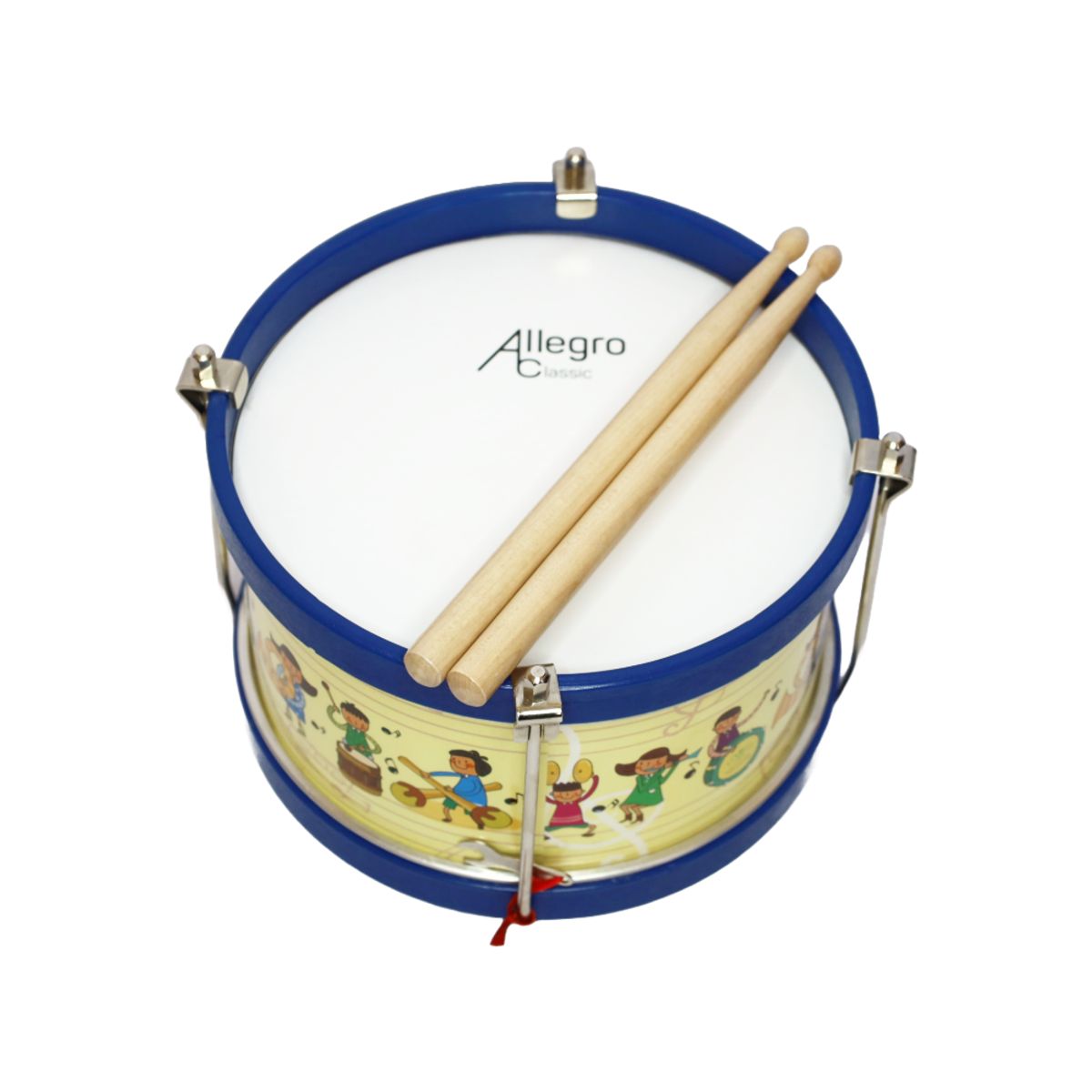 ALLEGRO - Tamborín Para Niños 8'' Diseño Kidz ALL-TK-C Allegro