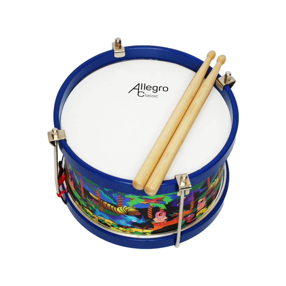 ALLEGRO - Tamborín Para Niños 8'' Diseño Jungla ALL-TK-E Allegro