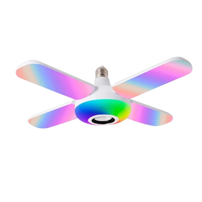 GENERICO - Foco Ampolleta Lampara Parlante Bocina Bluetooth Control
