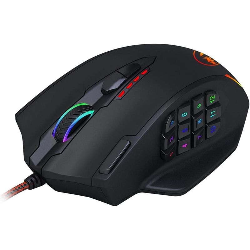 REDRAGON - Mouse Redragon MMO Impact M908