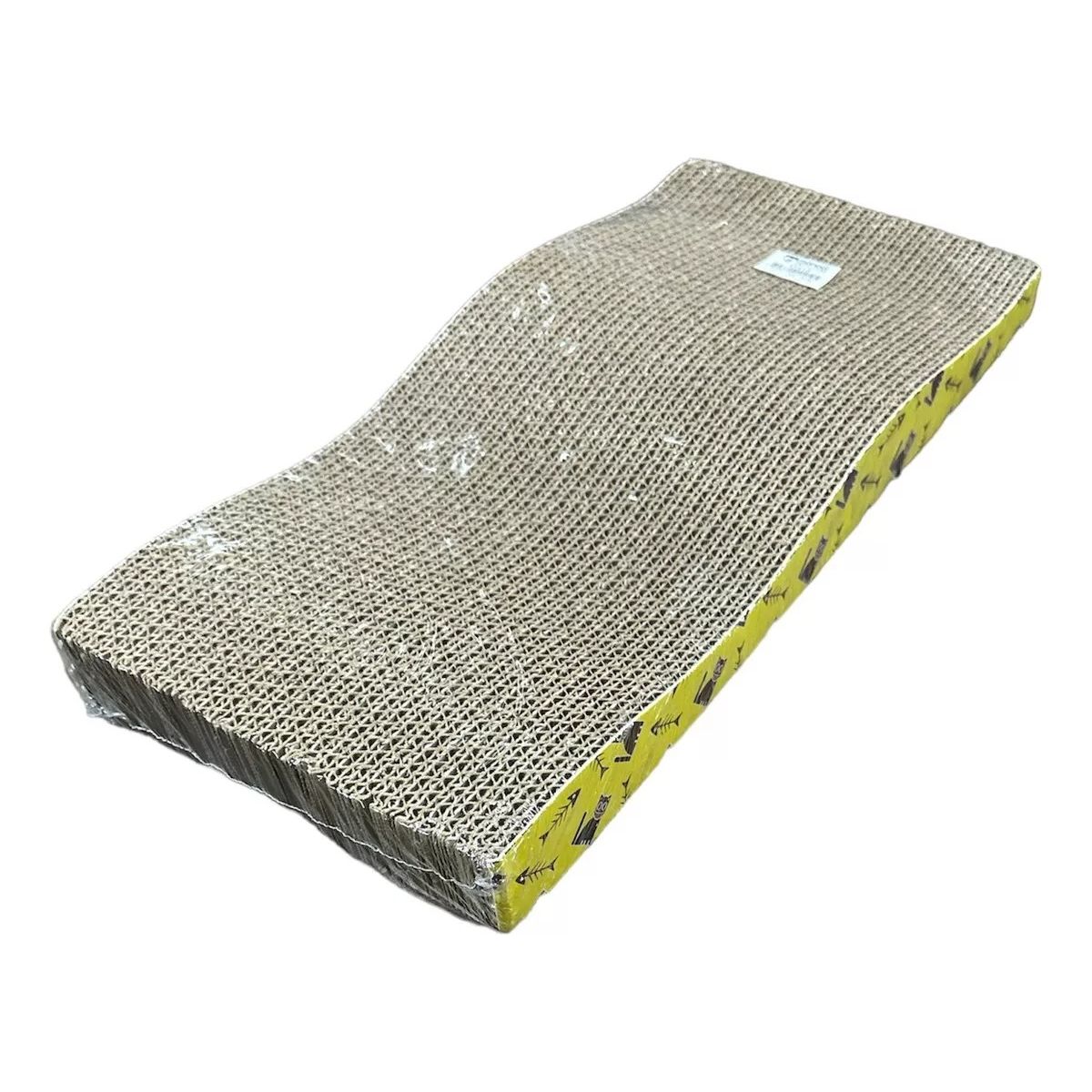 GENERICO - Rascador Gatos Cartón Corrugado + Sobre Catnip Hierba Gatera