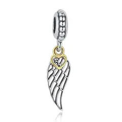 TODOJOYAS - Charm Dije Plata 925 Ala De Angel
