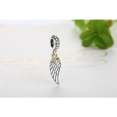 Imagen 2 del producto Charm Dije Plata 925 Ala De Angel