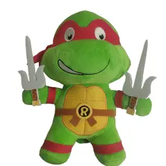 TOYNG - Peluche Cabezón De 23 Cms Tortugas Ninjas Rafael