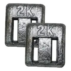 AQUASPORT - Pack 4 Kilos En 2 Calugas De 2 Kilos C/u.