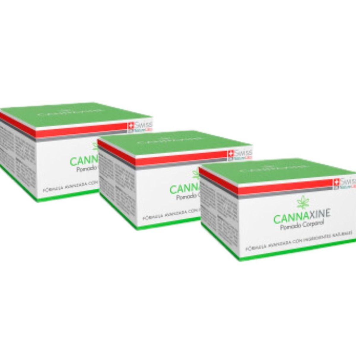 SWISS NATURE LABS - Cannaxine Pomada 3 Unidades