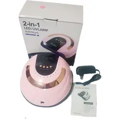 GENERICO - Lámpara De Uñas UV LED LKE 268W Con Sensor y Temporizador Color Rosa