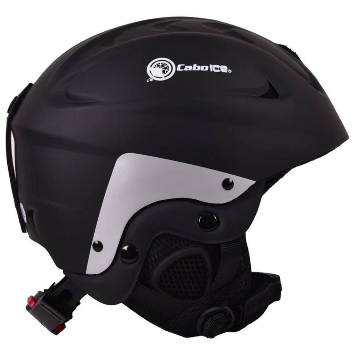 CABOSUB - Casco Nieve niños infantil Ski Snowboard Skate - Negro XS