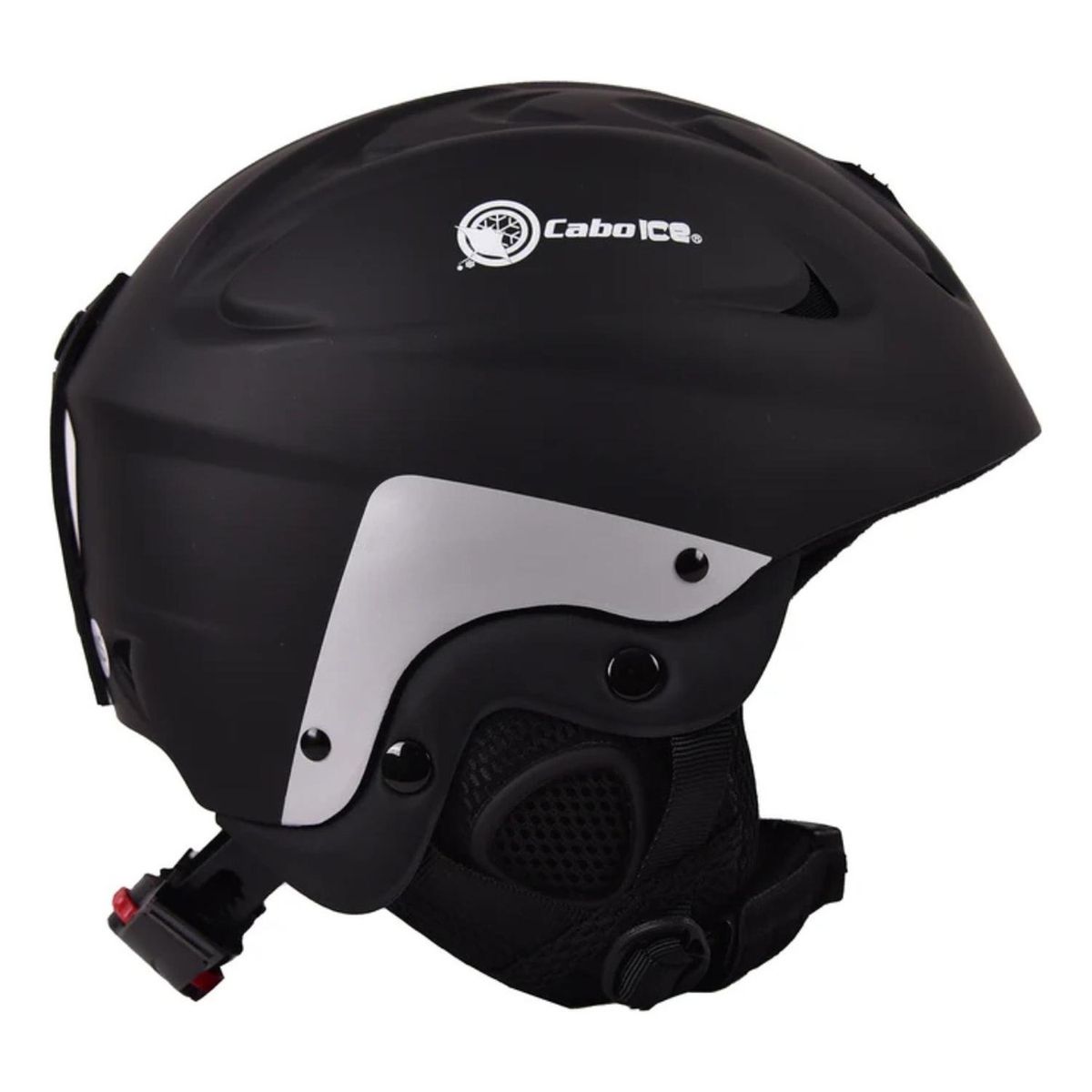 CABOSUB - Casco Nieve niños infantil Ski Snowboard Skate - Negro XS