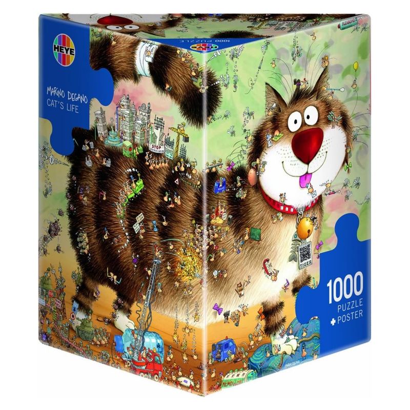 HEYE - Puzzle Heye 1000 - Cats Life