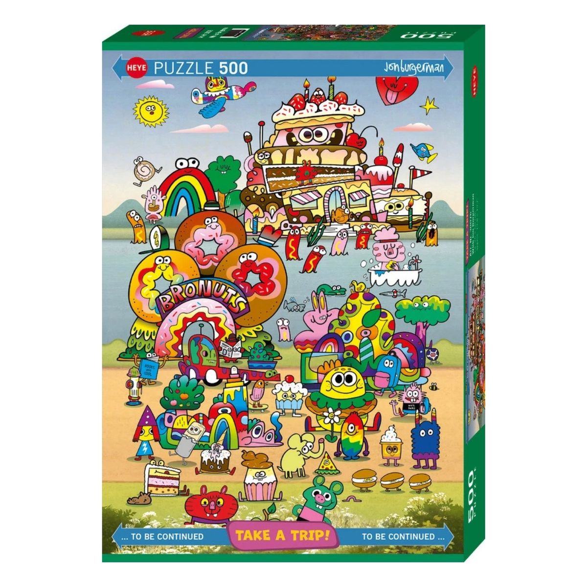 HEYE - Puzzle Heye 500 - With Jon Burgerman