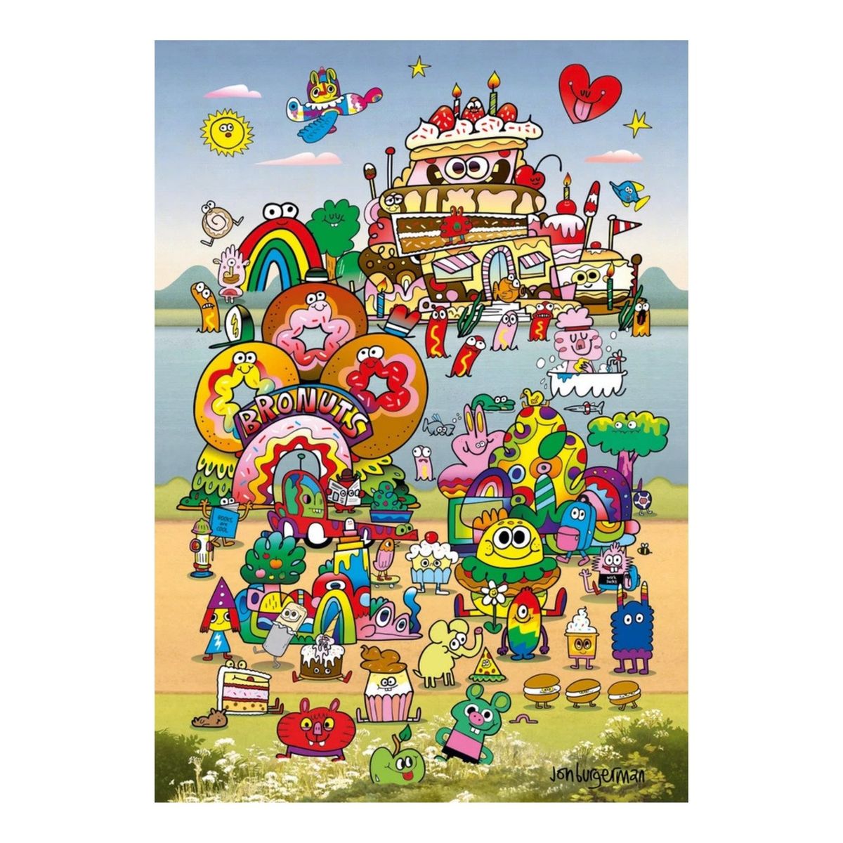 HEYE - Puzzle Heye 500 - With Jon Burgerman