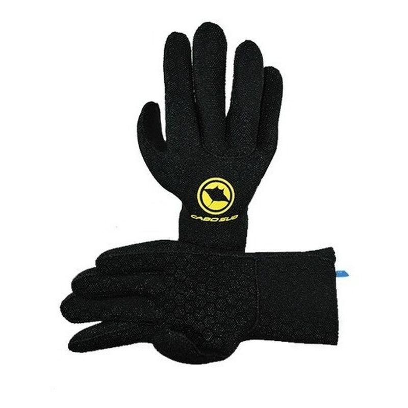 CABOSUB - Guantes Cabosub 3mm Para Buceo - Unisex - Negro - XL