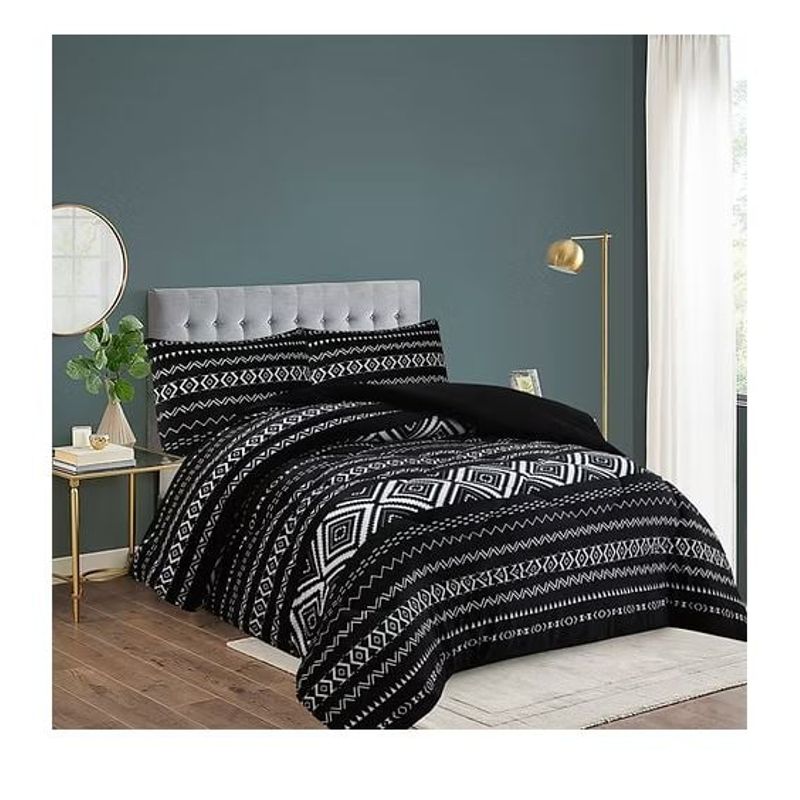 GENERICO - Cubrecama cobertor de Invierno Plush con chiporro 2 plazas