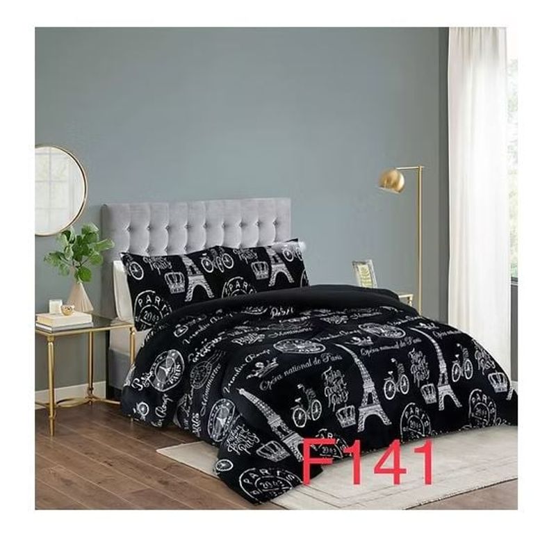 GENERICO - Cubrecama cobertor de Invierno Plush con chiporro 2 plazas