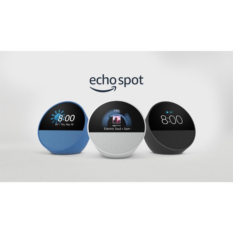 AMAZON - Amazon Echo Spot 2024 Negro